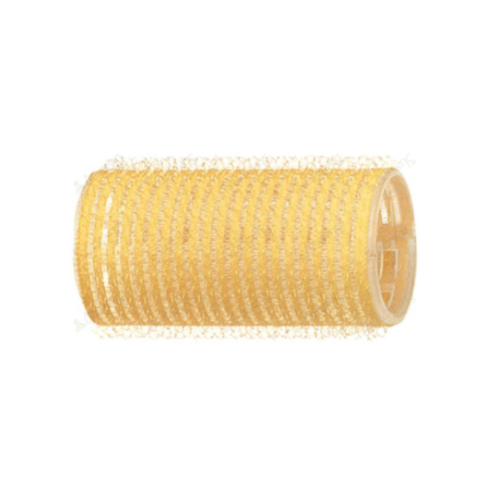 Αυτοκόλλητα ρολά μαλλιών 32mm κίτρινα
