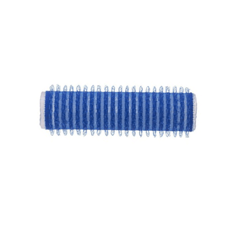 Αυτοκόλλητα ρολά μαλλιών 15mm μπλε Eurostil 00031
