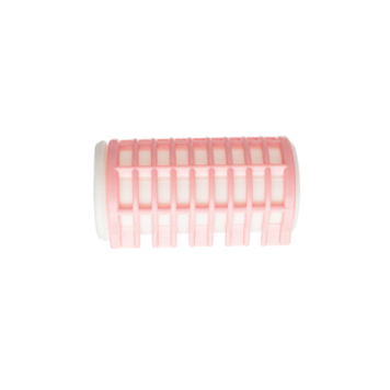 Ρολά μαλλιών βραστά ροζ 32mm Eurostil 03394