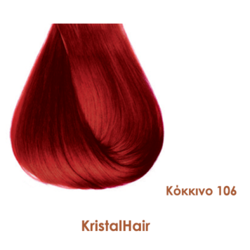 Βαφή μαλλιών contrast KristalHair κόκκινο 106