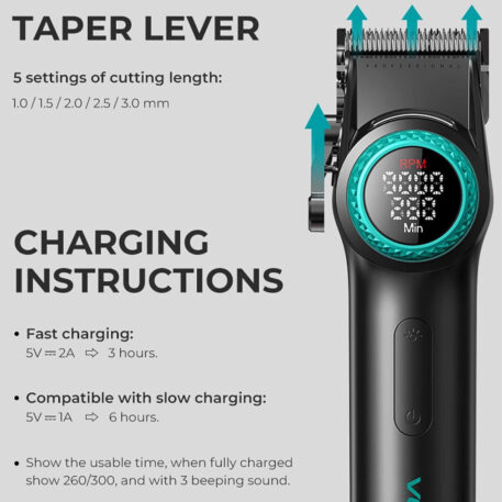 ΚΟΥΡΕΥΤΙΚΗ VGR CORDLESS  V-001 - Image 3