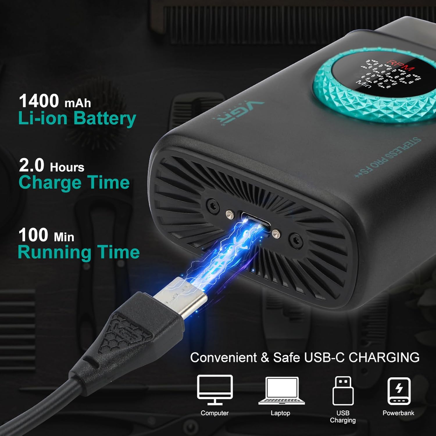 Ξυριστική μηχανή Shaver VGR-377 - Image 6