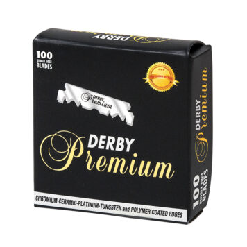 Ξυραφάκια Derby Premium μισά 100τμχ